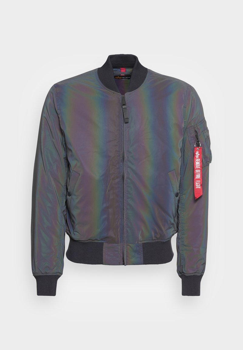 Alpha Industries REFLECTIVE - Bomber Jacket - rainbow reflective/multi ...