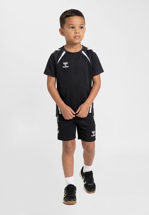 Hummel, Sports T-shirts - black asphalt