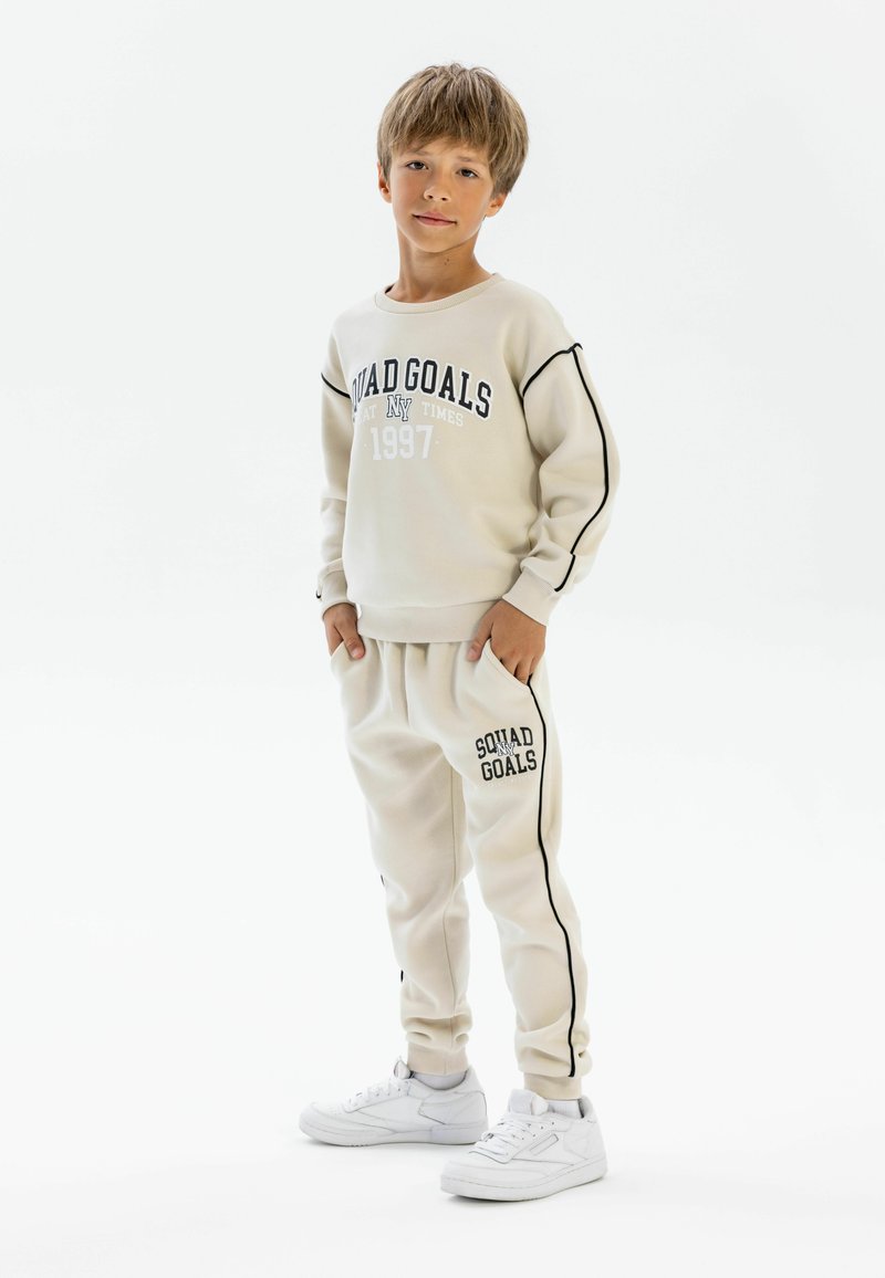 MINOTI JOGGERS SET - Treningas - stone