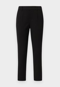 OBJLISA SLIM PANT - Auduma bikses - black
