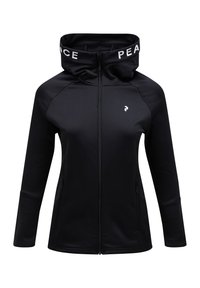 W RIDER ZIP HOOD - Giacca in pile - black