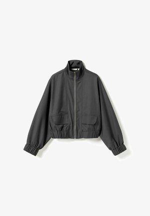 Noella, N-MARCIA JACKET - Chaquetas bomber - charcoal mel.