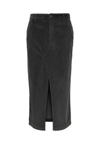 MIT SCHLITZ - Bleistiftrock - dunkelgrau