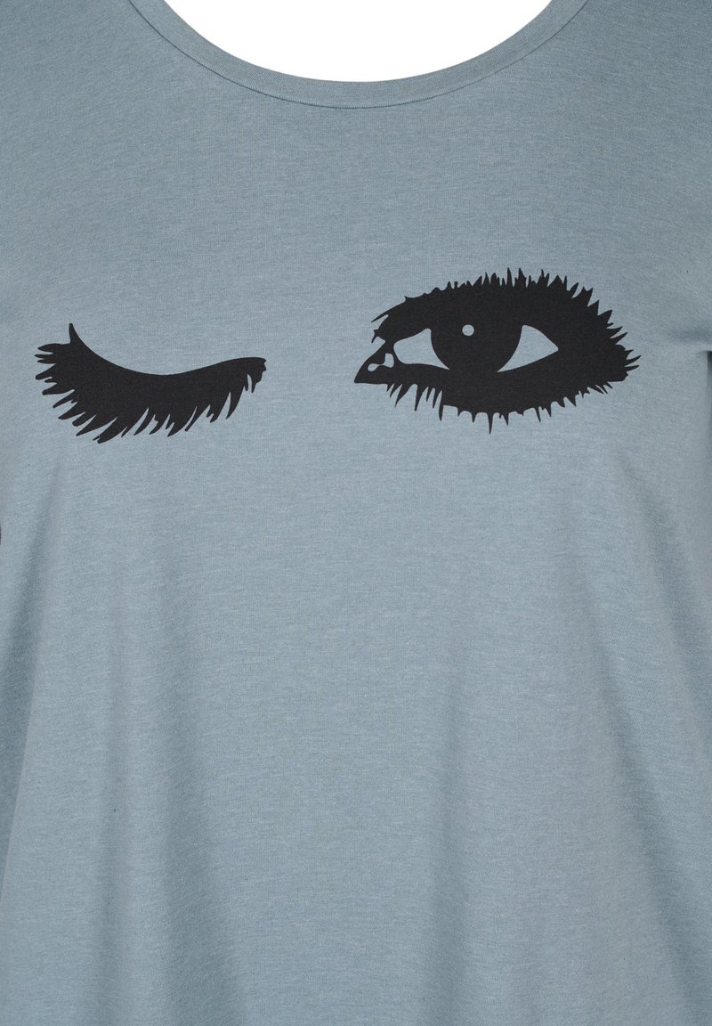 Damen Nachthemden | Zizzi SCHLAF MIT KURZEN ÄRMELN UND PRINT Nachtwäsche Shirt trooper eyes/grau - XG91136 Damen Nachthemden | Zizzi SCHLAF MIT KURZEN ÄRMELN UND PRINT Nachtwäsche Shirt trooper eyes/grau - XG91136