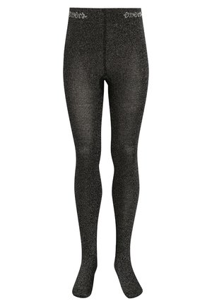 GLITZER - Strumpfhose - schwarz/silber