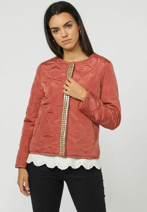 CON CUELLO REDONDO - Chaqueta de entretiempo - salmon