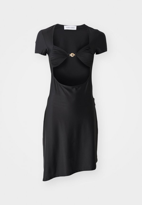 DRAPED OPEN CHEST DRESS - Cocktail dress / Party dress4