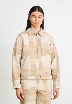 JACQUARD EISENHOWER - Summer jacket - desert sand