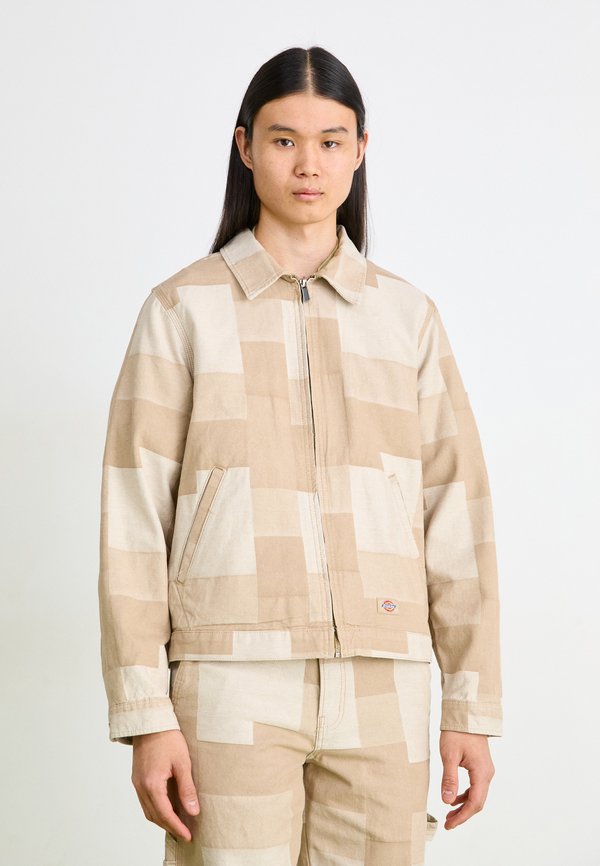 JACQUARD EISENHOWER - Summer jacket - desert sand