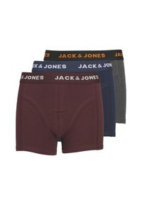 Jack & Jones 3PACK  - Onderbroeken - dark grey melange