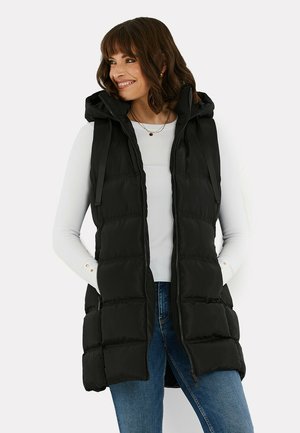 Threadbare THB VINYARD   - Waistcoat - black