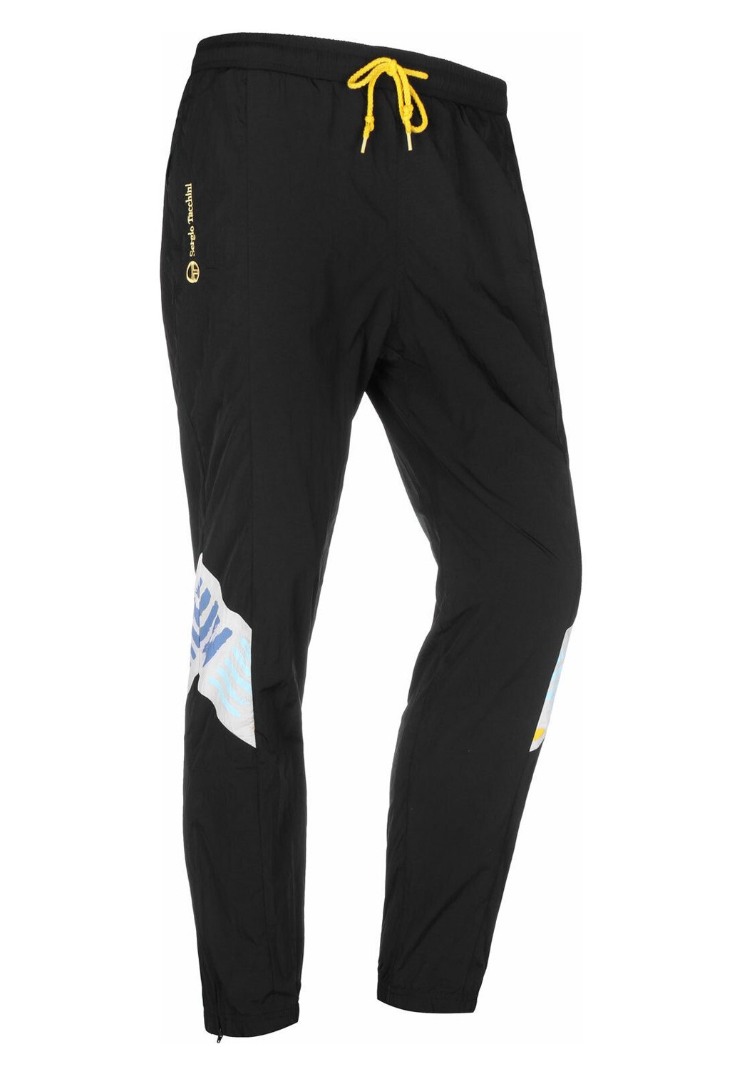 Sergio Tacchini ROVERETO - Pantaloni sportivi - black/sulphur/nero - Zalando