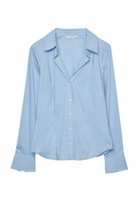 Button-down blouse - blue
