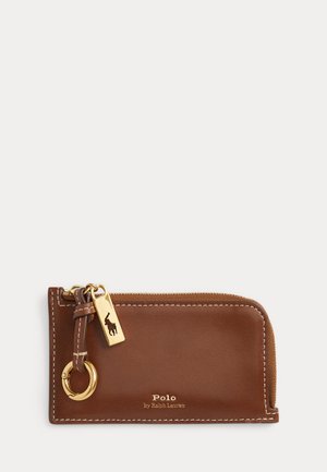 Polo Ralph Lauren, CARD CASE SMALL - Punge - cuoio