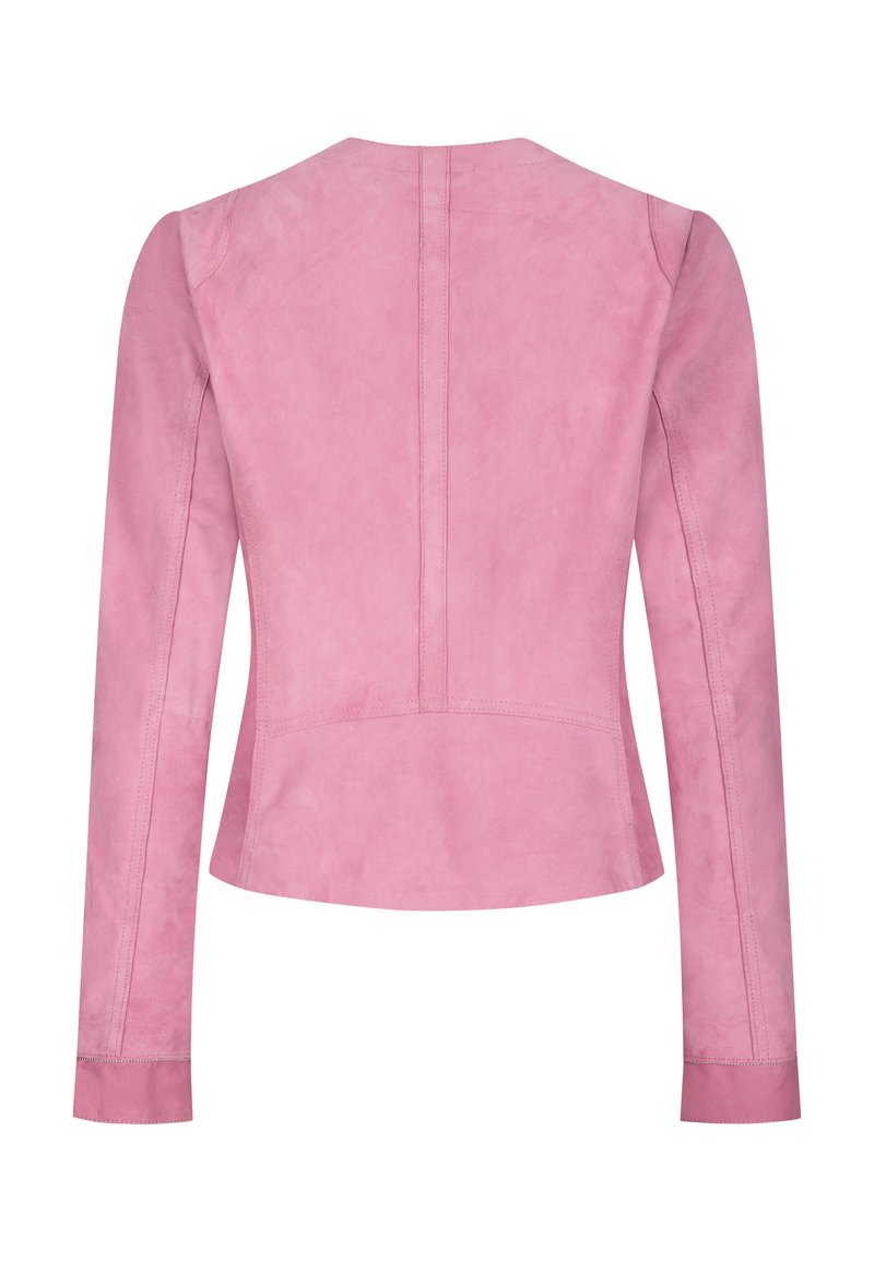 Damen Leichte Jacken | Milestone Lederjacke altrosa/pink - XS00178 Damen Leichte Jacken | Milestone Lederjacke altrosa/pink - XS00178