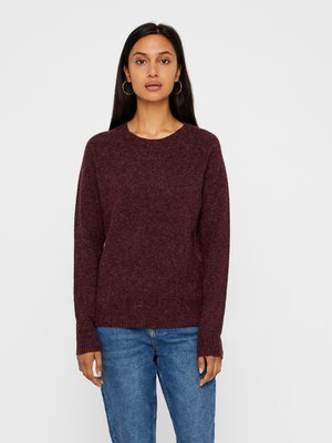 VMDOFFY O-NECK NOOS - Pullover - wine tasting melange