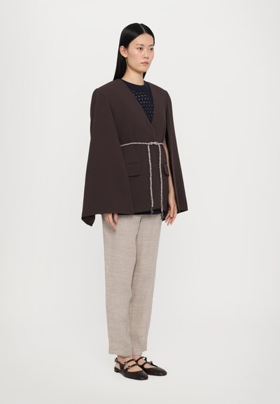 Rodebjer GIA BLAZER - Blézer - dark coffe
