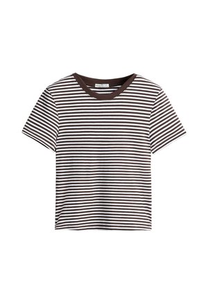 OYSHO, T-shirt imprimé - dark brown