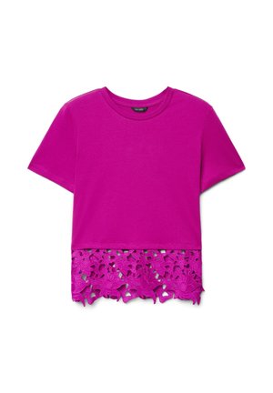 Calliope T-SHIRT TINTA UNITA - T-Shirt BH - ciclamino