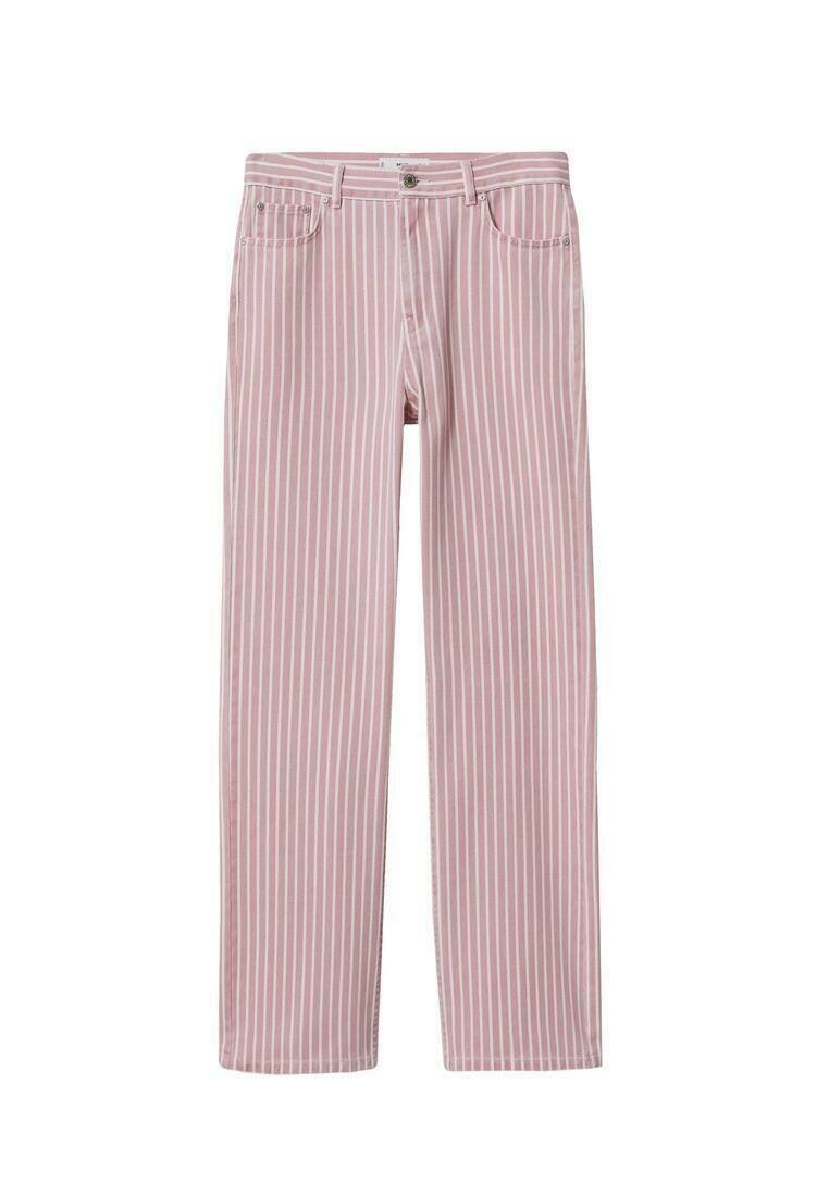 Mango ABBY - Vaqueros rectos - pink/rosa - Zalando.es