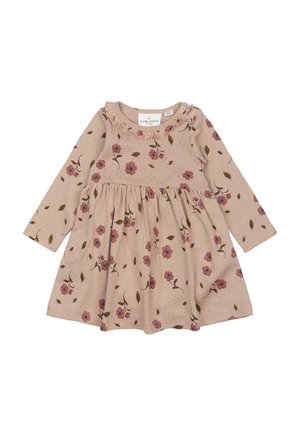 Jersey dress - adobe rose aop