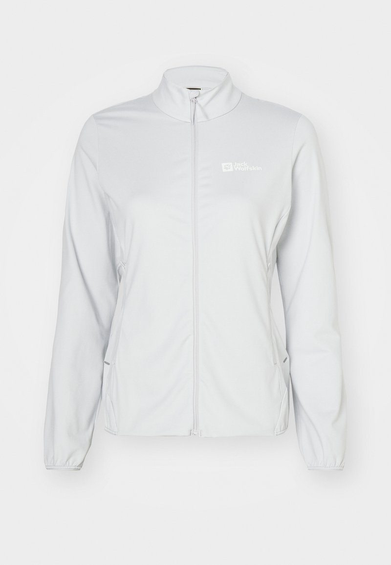 Jack Wolfskin Fleecejas lichtgrijs