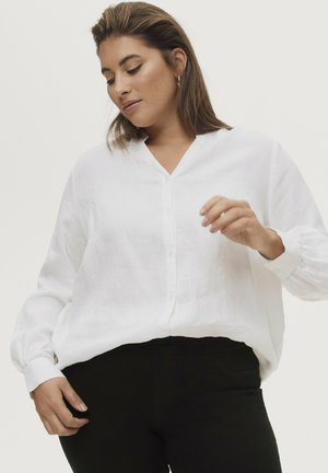 Ellos Plus collection CAMILLE - Overhemdblouse - weiß