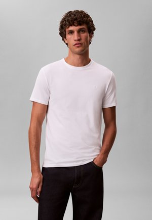 Calvin Klein, TEE - T-Shirt basic - bright white