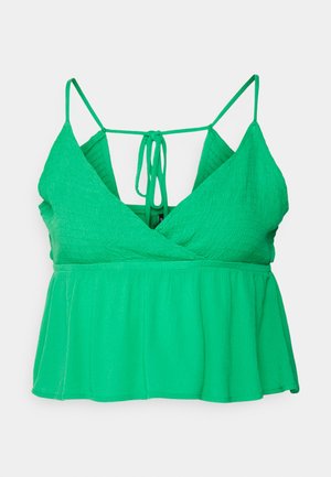 Vero Moda Petite, VMMENNY SMOCK SINGLET  - Toppi - bright green