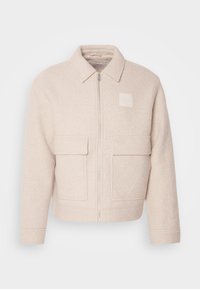 TEXTURED JACKET - Ľahká bunda - moonbeam