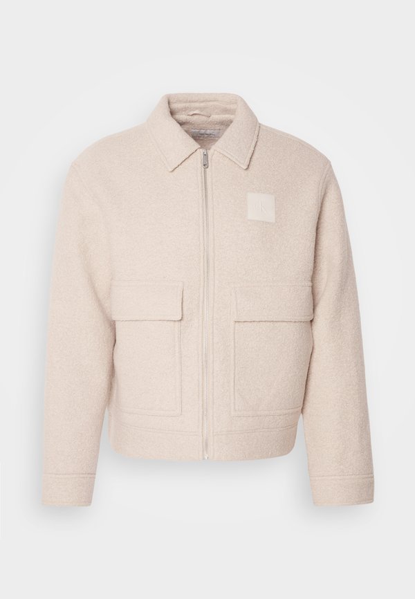 TEXTURED JACKET - Light jacket - moonbeam3