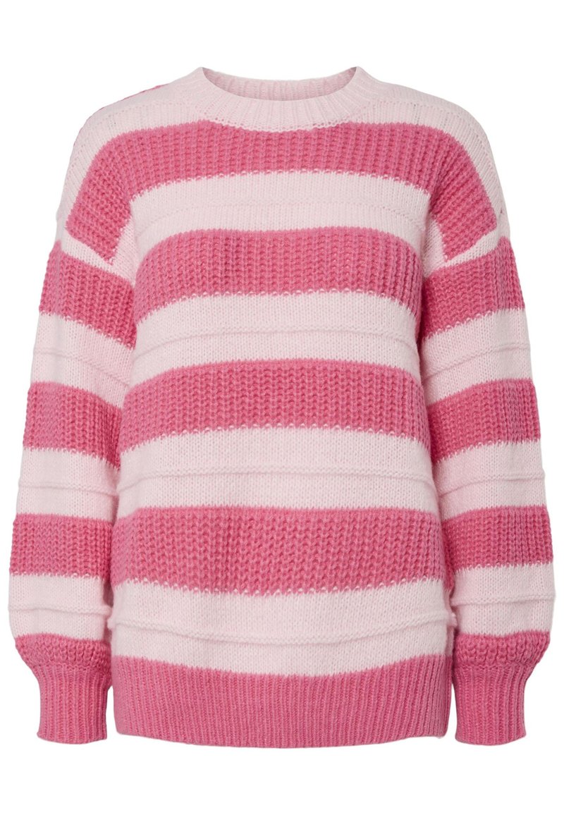 Pieces Trui donkerroze Pieces Trui donkerroze