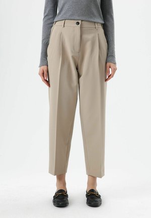 HIGH WAIST - Broek - beige