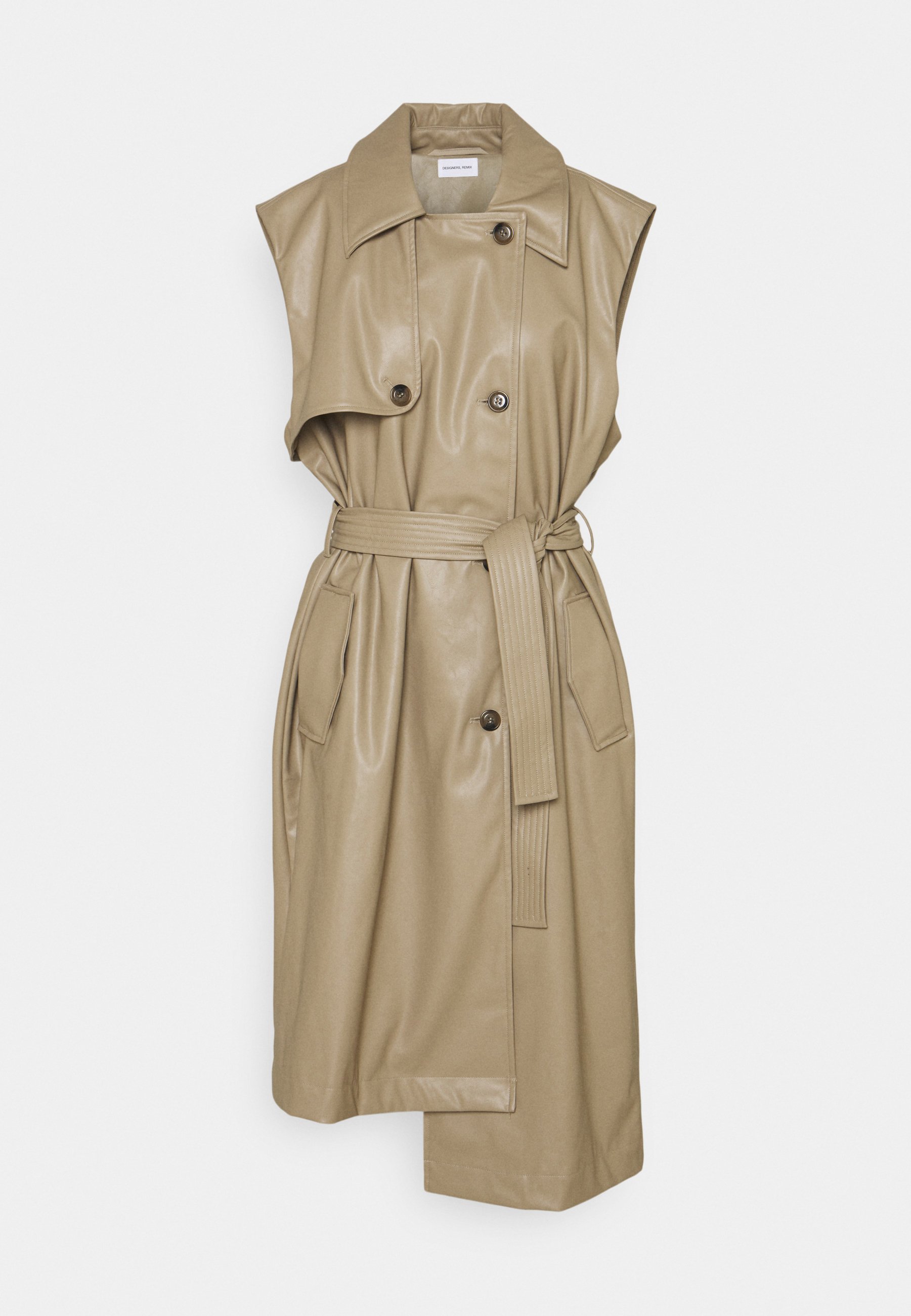 trenchcoat vest