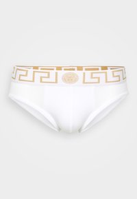 Selecionado, white/gold-coloured