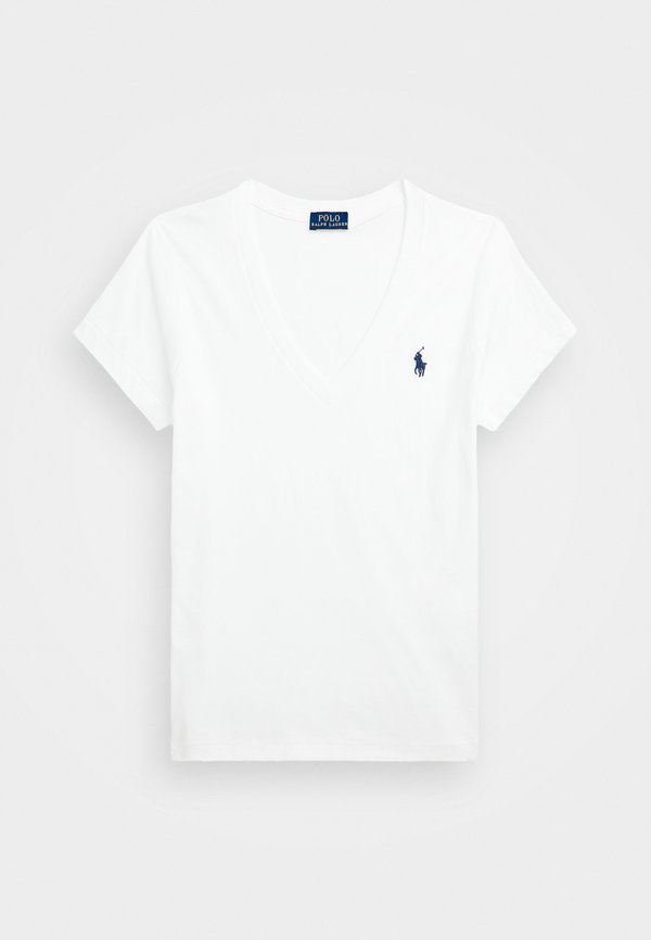 COTTON JERSEY V NECK TEE - Basic T-shirt