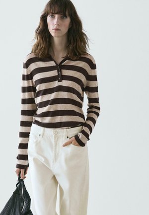 POLO - Pullover - dark brown