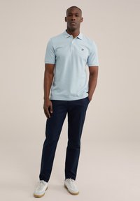 WE Fashion THE PIQUE - Pólóing - blue