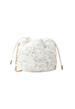 BUCKET  - Borsa a tracolla - weiss