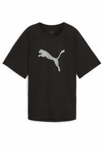 Puma - EVOSTRIPE GRAPHIC TEE - Camiseta estampada - black Imagen en miniatura 1