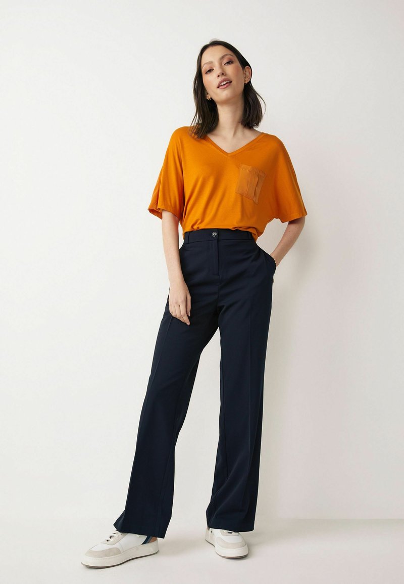 Next T-shirt basic oranje