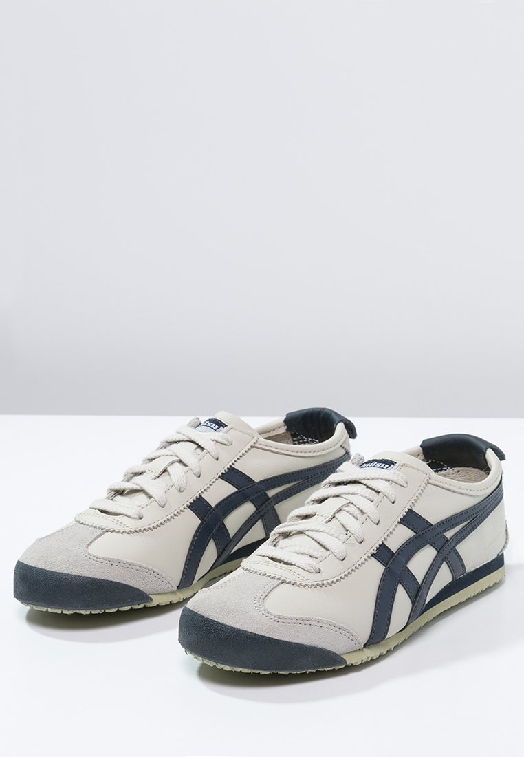 Onitsuka Tiger Mexico 66 Sneakers Laag Birch Navy Creme Zalando Nl