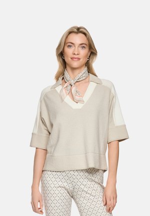 Marc Cain, MARC CAIN PULLOVER - Polo shirt - smoke