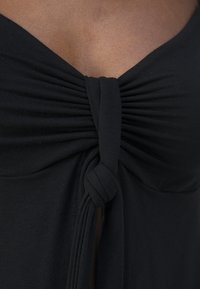 Gina Tricot TIE SINGLET - Top - black