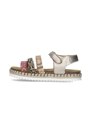Develab PLATTE - Sandals - gold