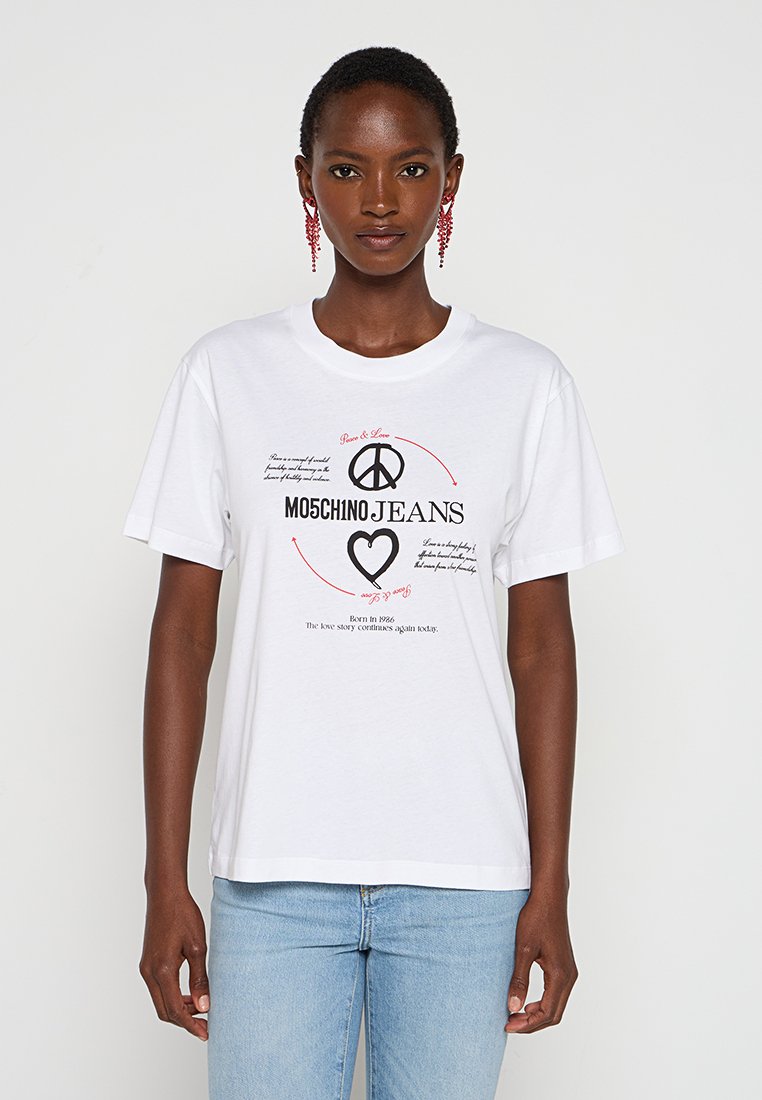 MOSCHINO JEANS T-shirt print wit