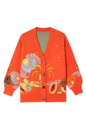 Never Fully Dressed RIO MARTHA - Cardigan - orange