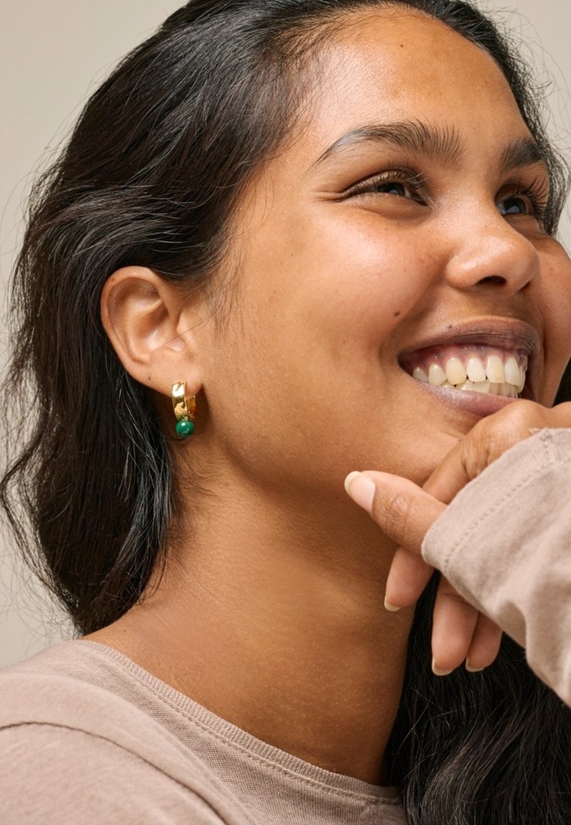 Enamel Copenhagen Ohrringe - gold coloured