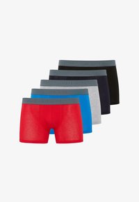 Selected, blue/grey/red