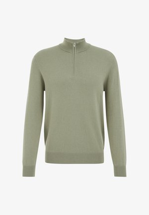 WE Fashion Pulover - moss green